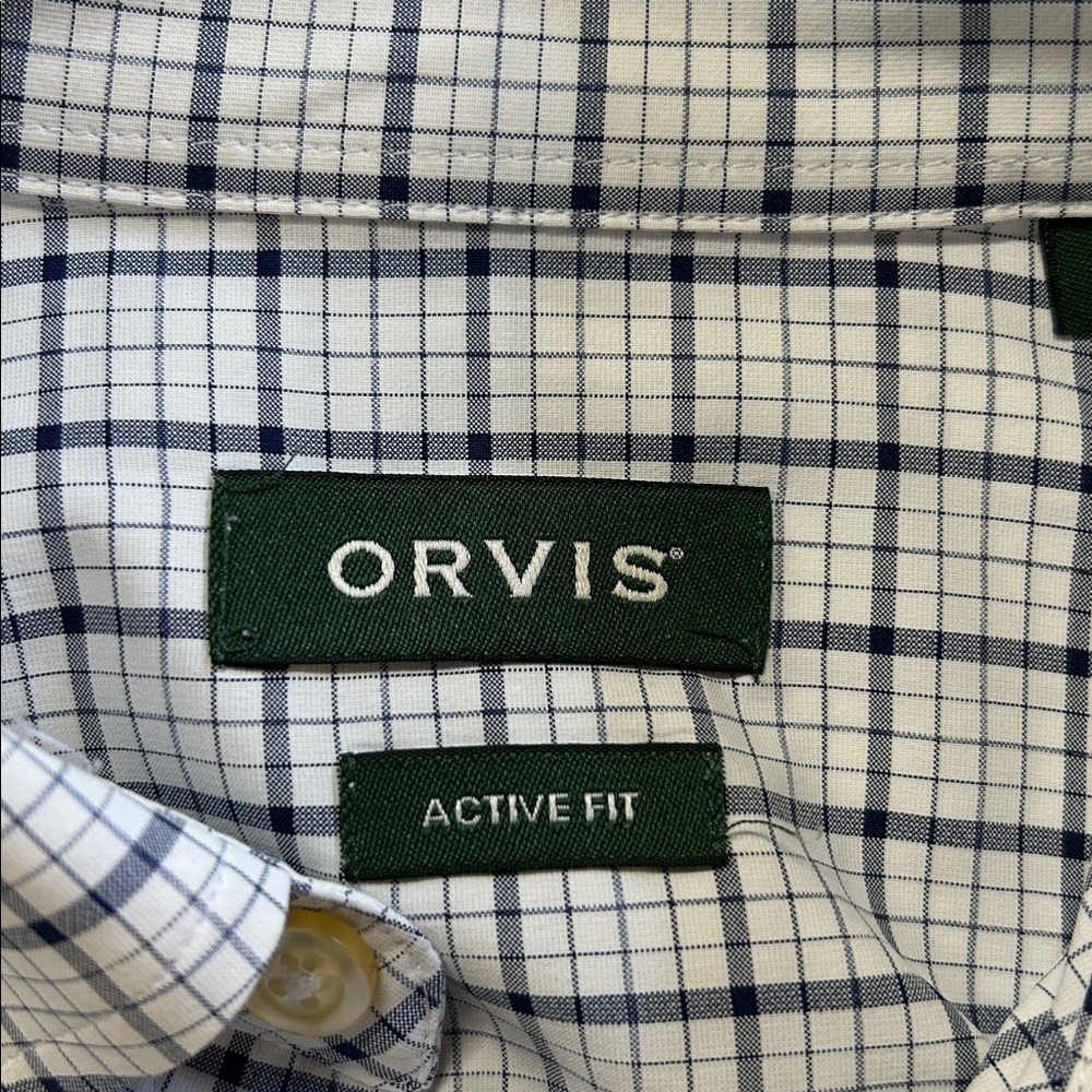 Orvis long sleeve button down collar shirt.  L - Picture 7 of 9